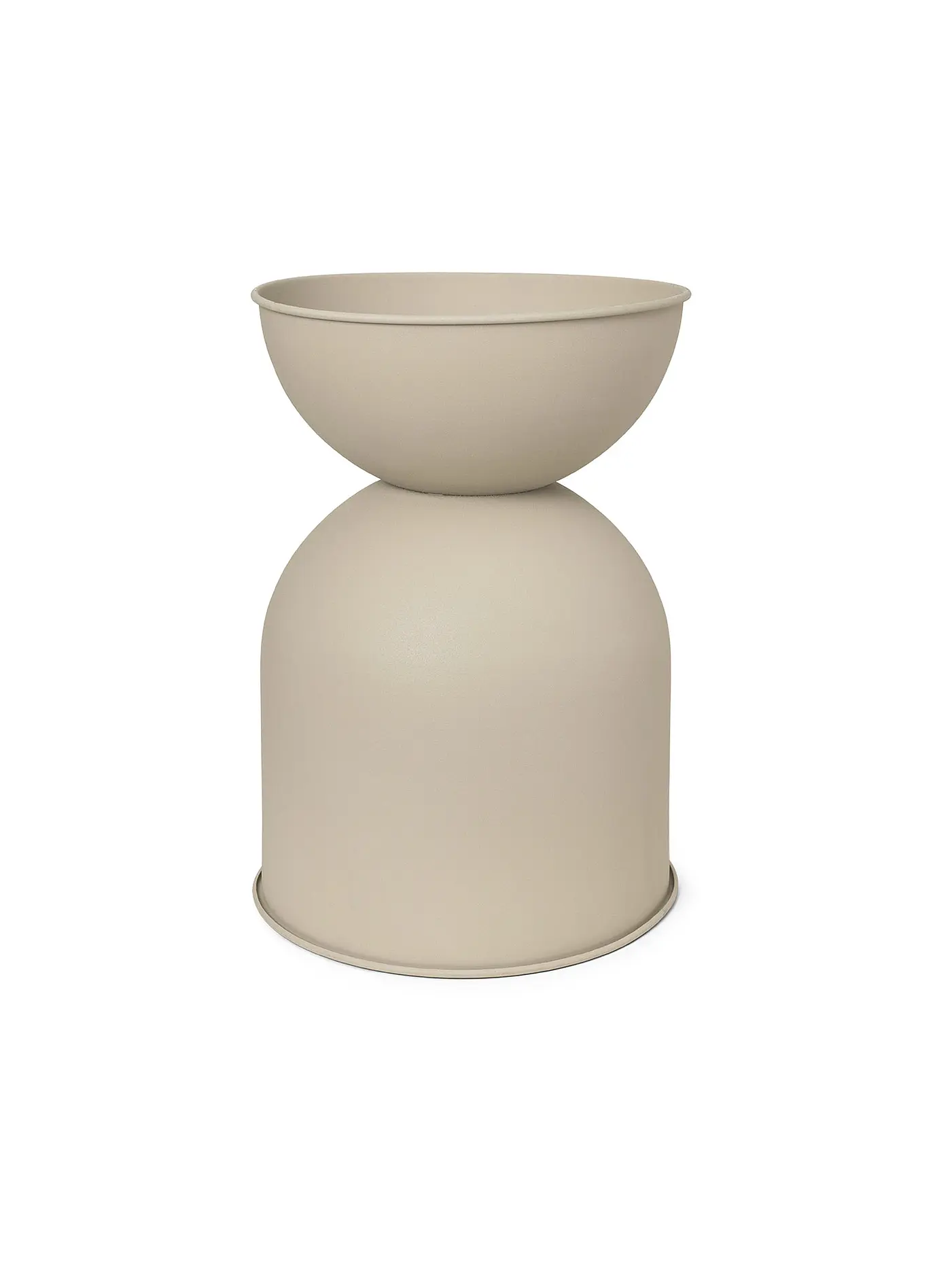 FERM LIVING | Blumentopf - Hourglass Pot Medium Beige | 
